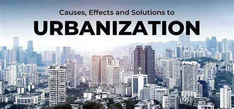 Urbanization .